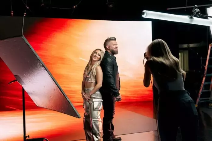 Brantley Gilbert Shoots Music Video on MTSU’s Cutting-Edge XR Stage