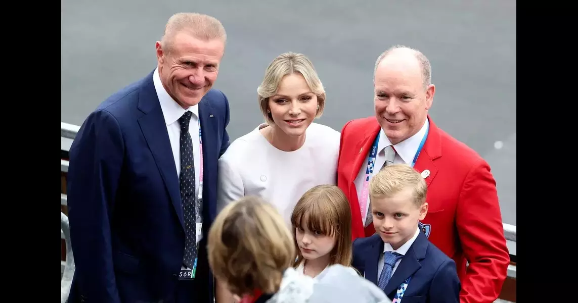 Prince and Princess bring kids to the Olympics Opening Ceremony in Paris