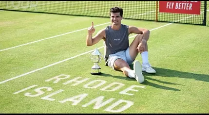 “Don’t know where I pulled that out of”: Marcos Giron wins first ATP title in tense Newport finish