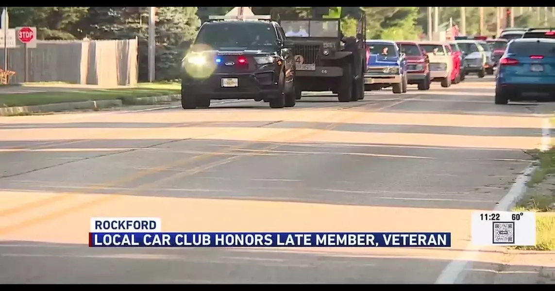 Rockford car club honors life of member, veteran