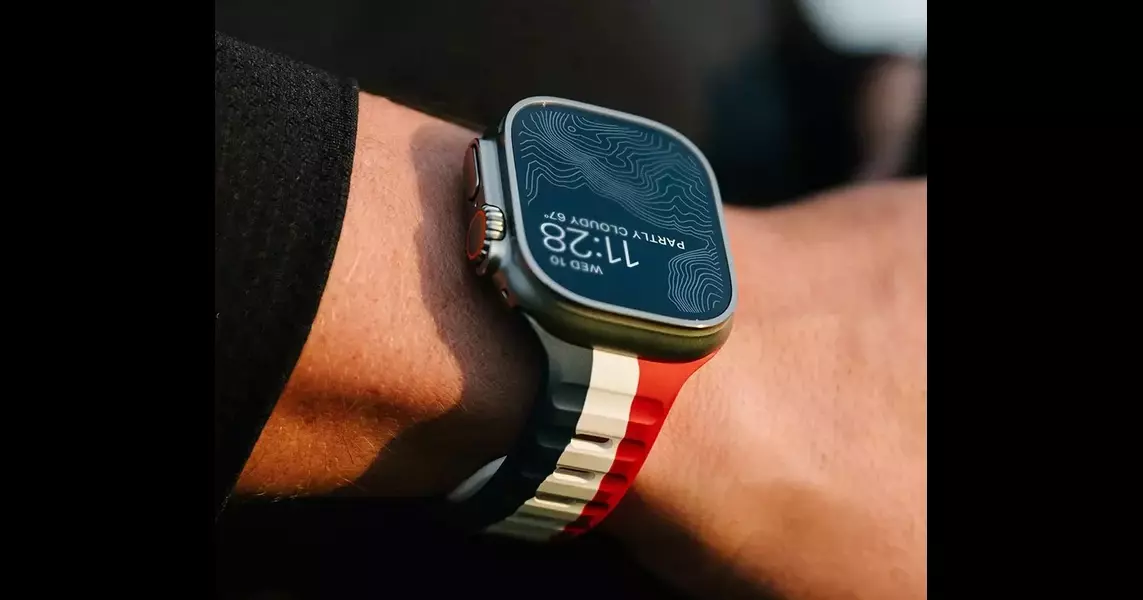 Bring home the gold with Nomad’s new red, white, and blue Olympics Apple Watch Sport Band