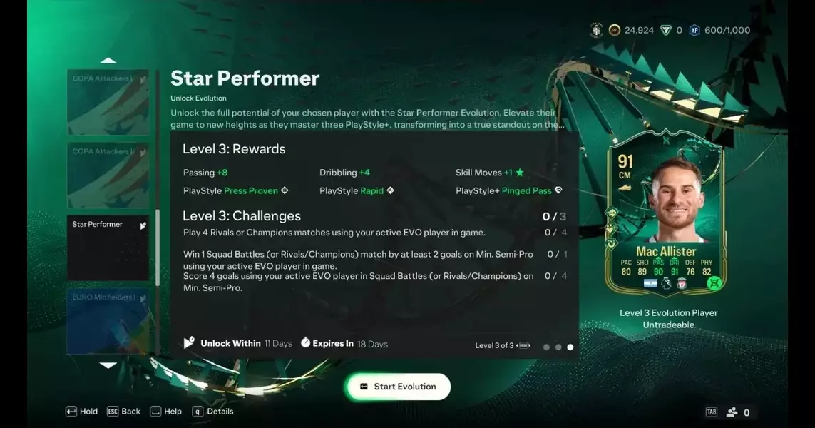 EA FC 24 Star Performer Evolution Guide: Best Players to Use, Requirements & All Upgrades