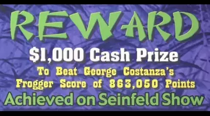 A Real-Life Contest Challenged Gamers to Beat George Costanza’s ‘Frogger’ Score