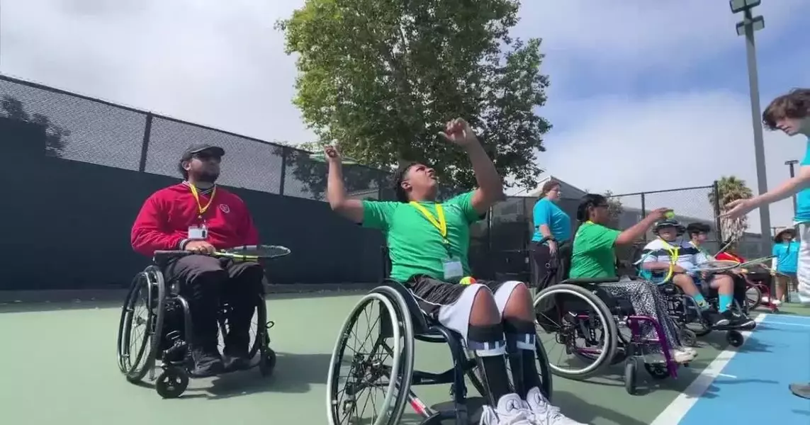 Wheelchair sports camp empowering disabled kids