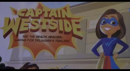 VIDEO | Meet “Captain Westside,” to the rescue of kids who worry about seeing the doctor