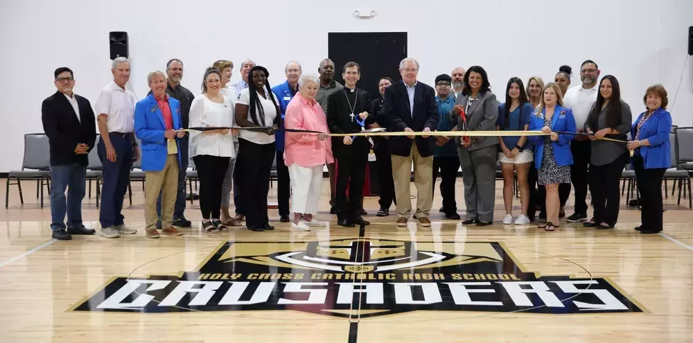 Holy Cross set to open new gym for kids this fall