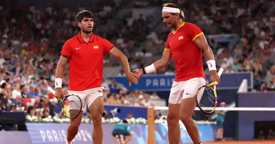 Paris 2024 tennis: Rafael Nadal reaches end of incredible Olympic journey after men’s doubles defeat with Spanish partner Carlos Alcaraz