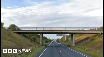 Two die and woman critically ill after A45 car crash