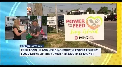 PSEG LI, Island Harvest partner for ‘Power to Feed’ food drive