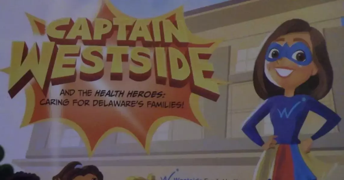 VIDEO | Meet “Captain Westside,” to the rescue of kids who worry about seeing the doctor