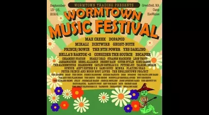 Wormtown Music Festival Reveals 2024 Artist Lineup: Max Creek, Dopapod, Mihali and More