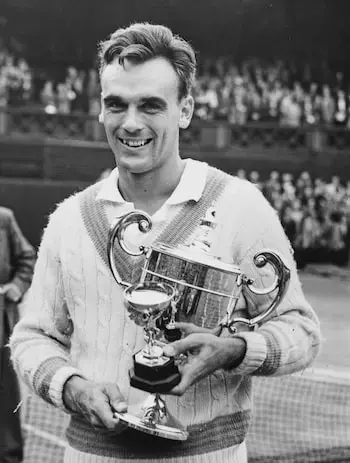 Vic Seixas, charismatic American tennis star who won Wimbledon in the Coronation year