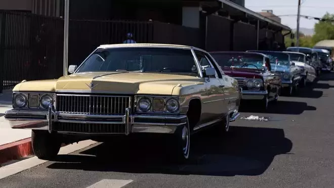 ‘One of the pillars of lowriding’: Phoenix car club hosts final cruise for founding member