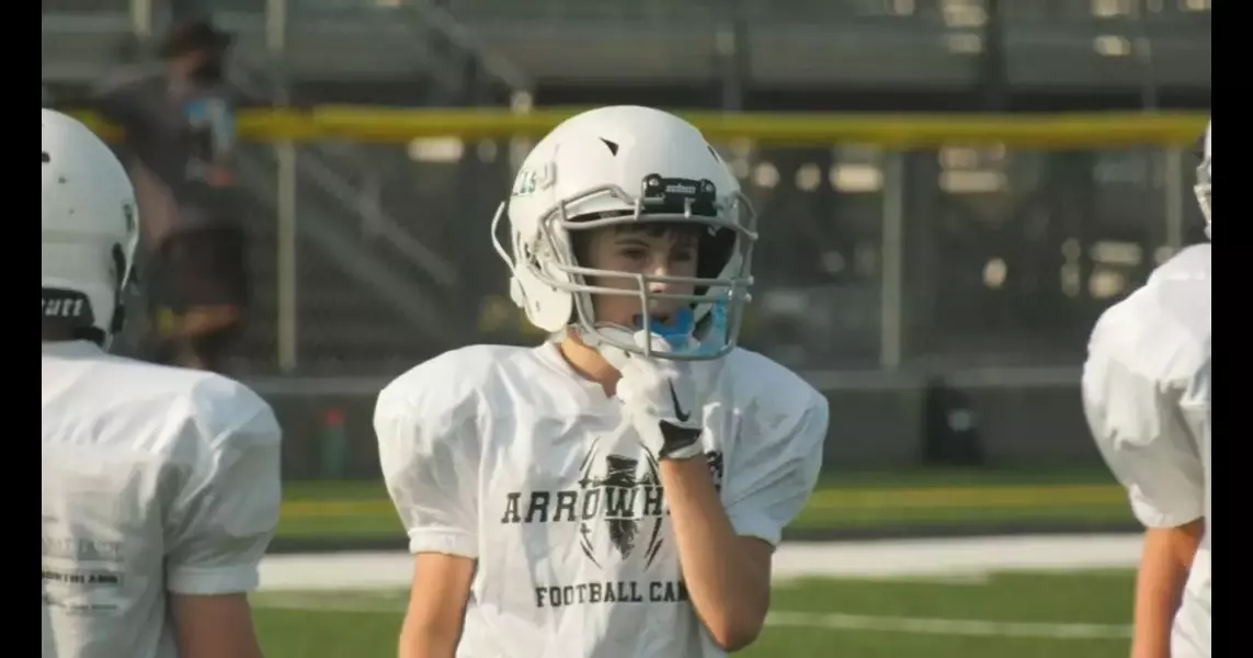 Kids Enjoy Football, Contact at Arrowhead Camp