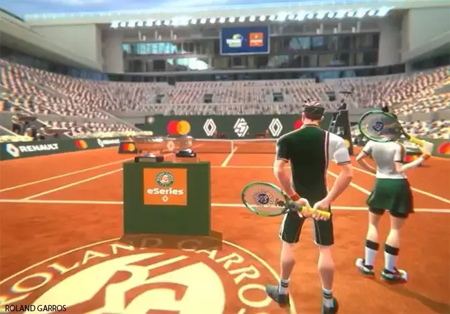 Gilles Simon transfers pro skills to Tennis Clash game during Roland Garros eSeries