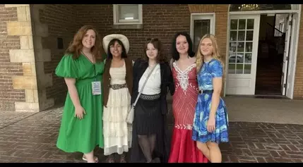 4-H members compete in regional fashion show