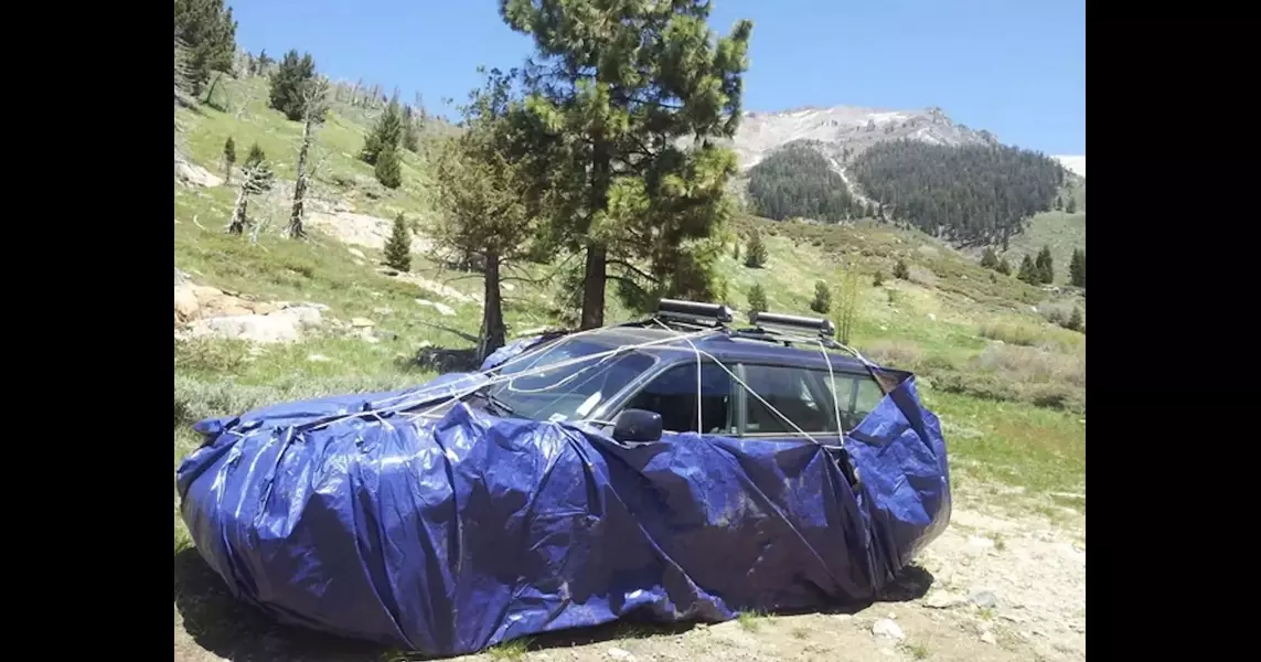 National Park Recommends Wrapping Your Car In Tarps When In “Marmot Country”