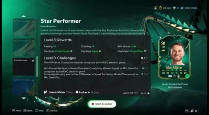 EA FC 24 Star Performer Evolution Guide: Best Players to Use, Requirements & All Upgrades