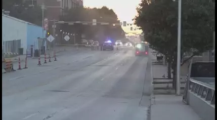 Cars damaged by concrete falling from Downtown Austin construction site