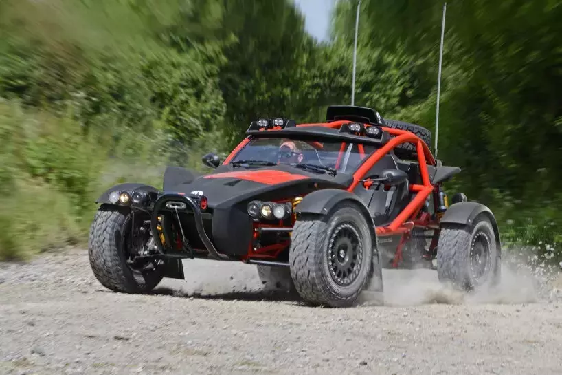 ariel’s buggy-like sports car ‘nomad 2’ drives into goodwood festival 2024 with an open cabin