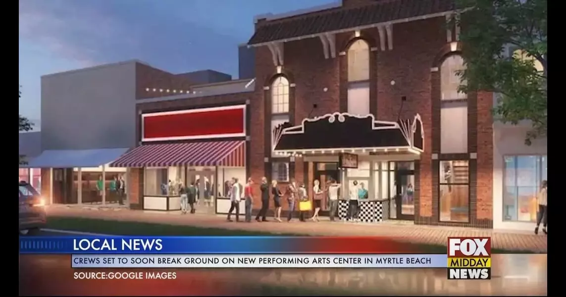 Groundbreaking Ceremony Held For Performing Arts Theater In Myrtle Beach