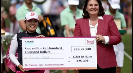 Amundi Evian Championship 2024 prize money: What Ayaka Furue and field earned