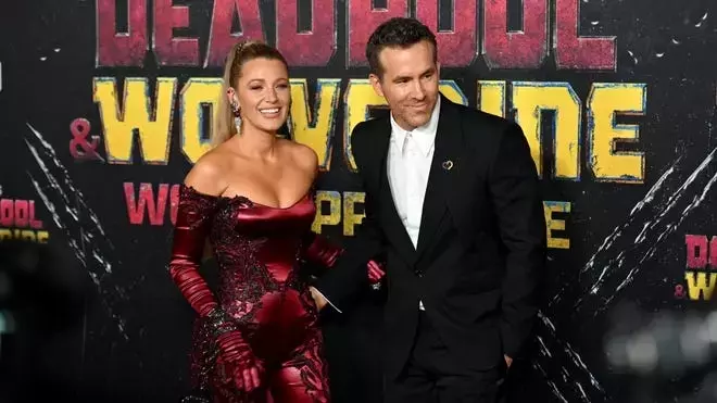 Ryan Reynolds, Blake Lively reveal fourth child’s name at ‘Deadpool & Wolverine’ premiere