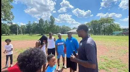 West side group uses kickball to show kids how to have safe fun