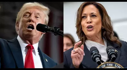 Trump and Harris campaigns release dueling television ads