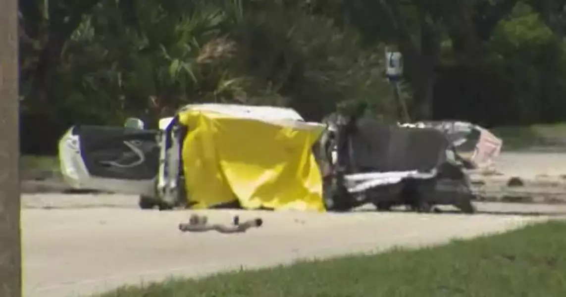 Man killed in violent Cooper City crash that split car in two identified