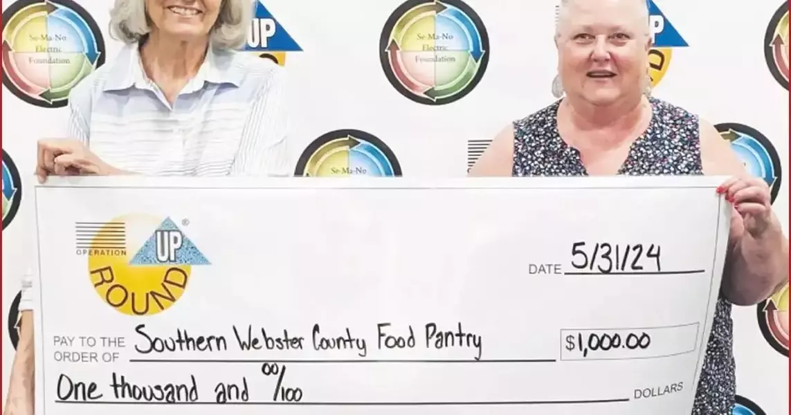 – Webster County Food Pantry (The King’s Food Pantry) receives ,000 grant