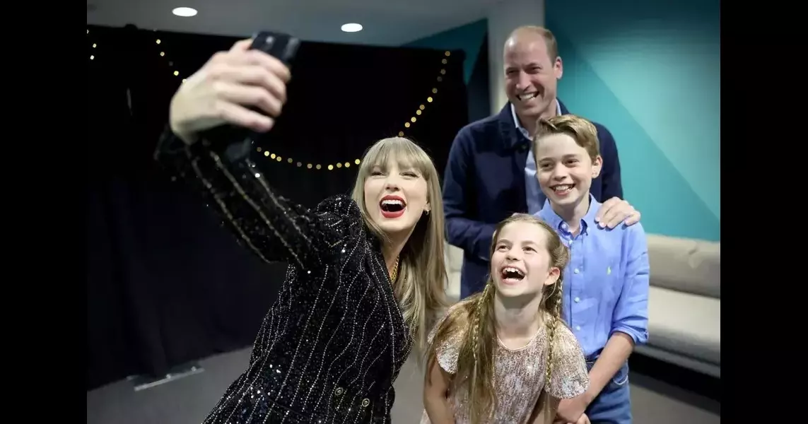 Taylor Swift and Travis Kelce Meet Prince William, His Kids at ‘Eras Tour’