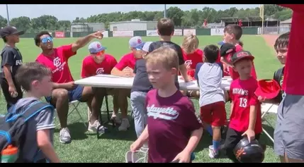 Acadiana Cane Cutters host kids camp