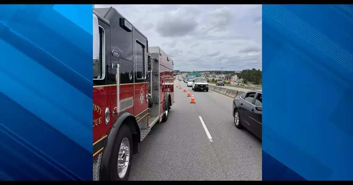 Person hurt in 6-car crash on Highway 501