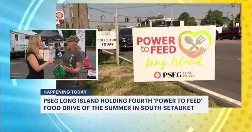 PSEG LI, Island Harvest partner for ‘Power to Feed’ food drive