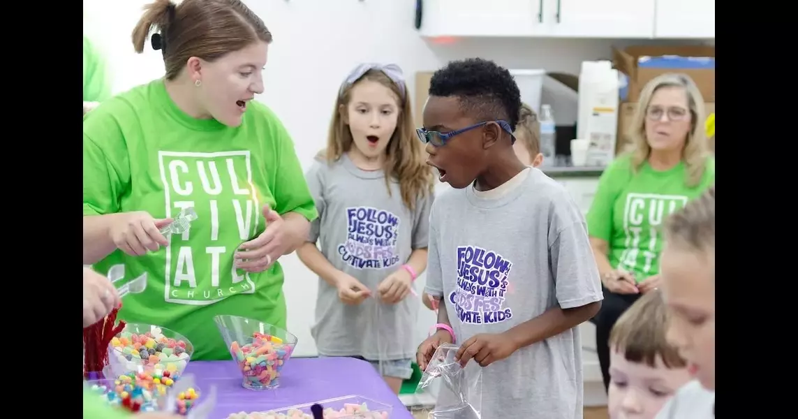 Cultivate Church entertains with Candy Factory Kids Fest