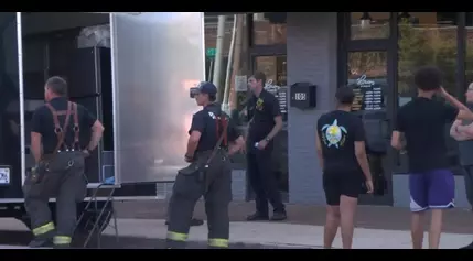 Woman injured after food truck fire in downtown Decatur