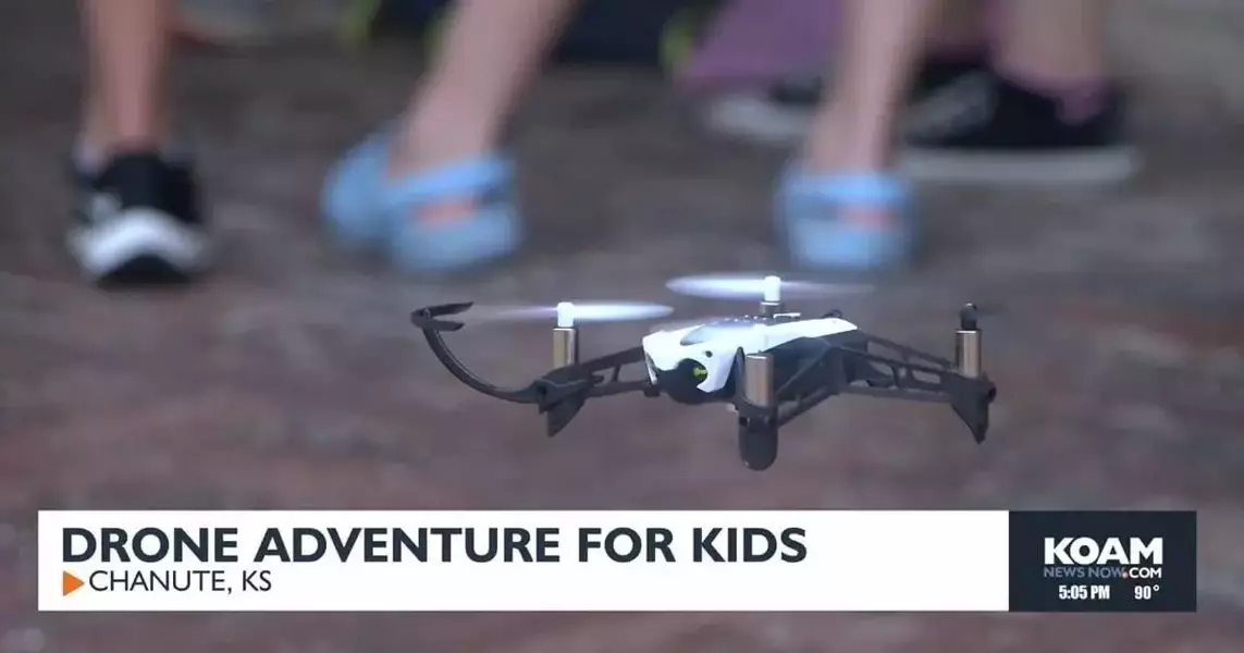 Chanute Public Library hosts drone adventure for kids