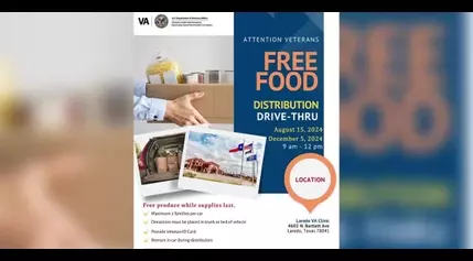 VA and Laredo Food Bank to host food drive for veterans