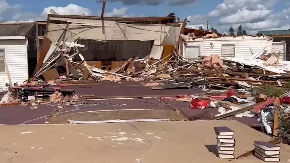 Tornado-Ravaged Church Was Supposed To Be Full Of Kids – Videos from The Weather Channel