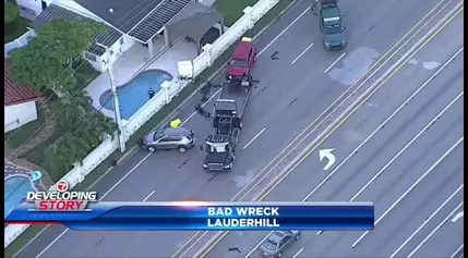 No injuries reported following car crash in Tamarac – WSVN 7News | Miami News, Weather, Sports