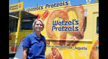 Augusta Eats: Wetzel’s Pretzels introduced to Augusta with food truck. Local storefront planned