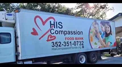 Volunteers with the ‘Food Compassion Food Bank’ in Ocala fed more than 500 families during food giveaway