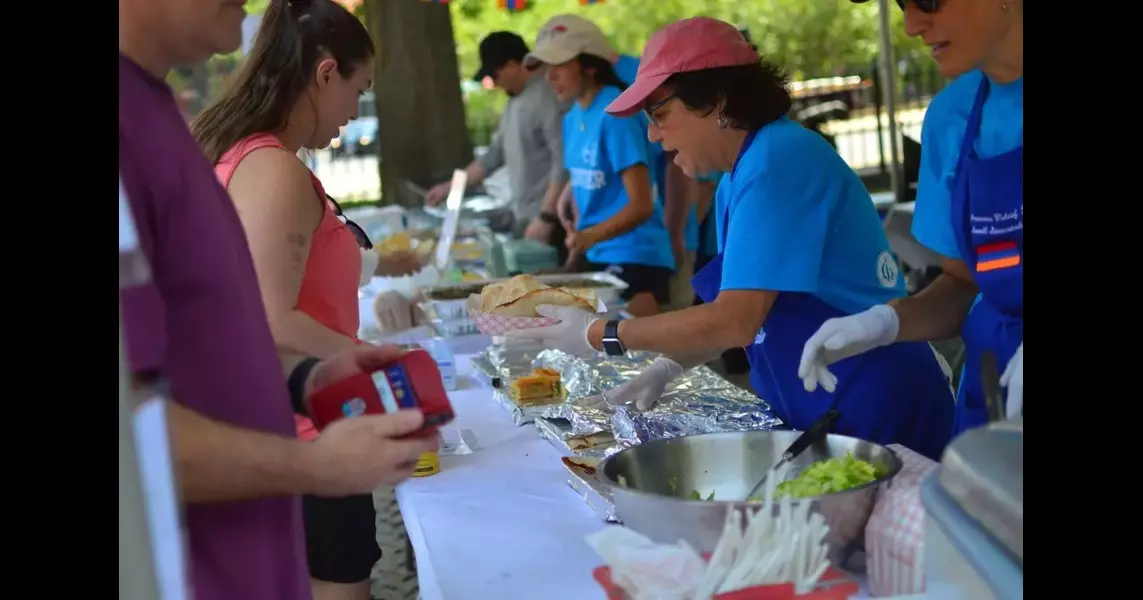 Food rules the day at the Lowell Folk Festival