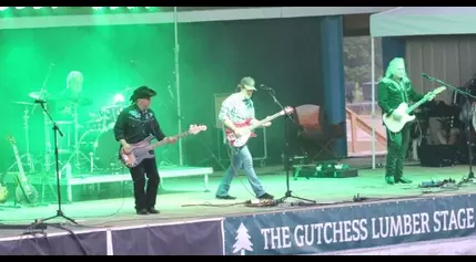 Fortunate Son rocks out at the Jefferson County Fair