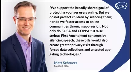 CCIA Statement as Senate Readies Kids Online Safety Measures for a Vote