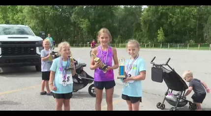 Kids, teens compete in Goshen triathlon