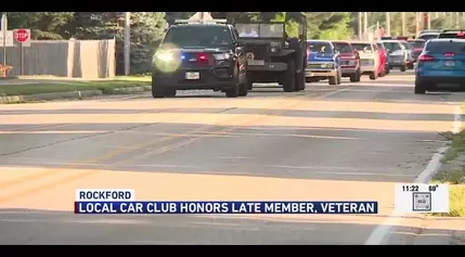 Rockford car club honors life of member, veteran