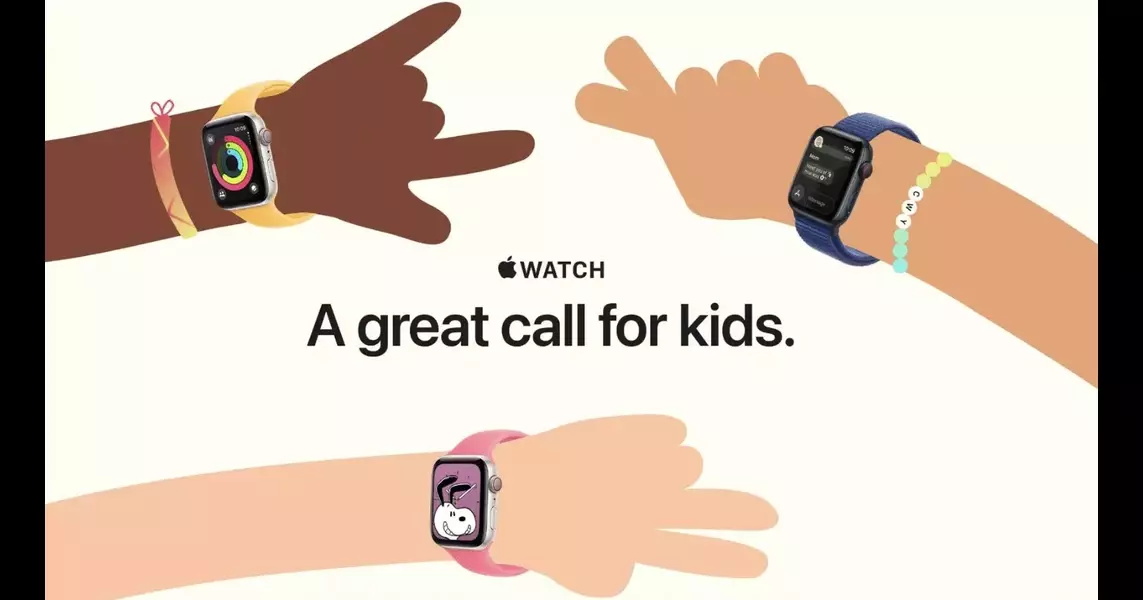 Apple launches Apple Watch for Kids page