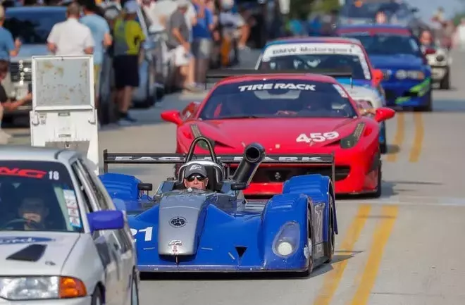 Race car parade: Elkhart Lake embraces vintage race cars and Concours d’ Elegance